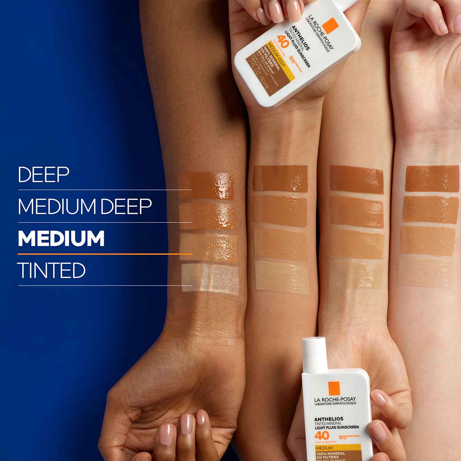 Anthelios Mineral Tinted Sunscreen for Face with SPF
